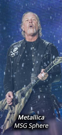 Metallica MSG Sphere Tickets